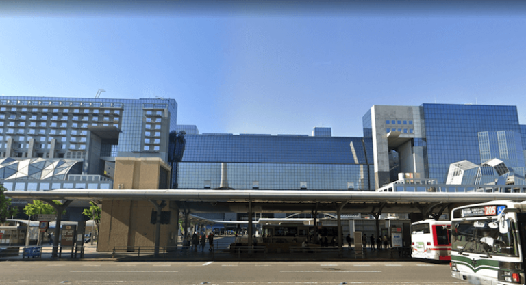 京都駅　無料喫煙所