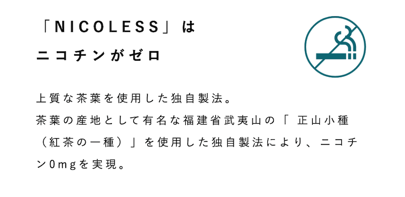 ニコレス ニコチン