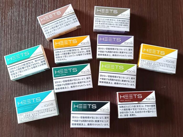 ヒーツ(HEETS)は2024年販売終了！全11種類の代わりになる