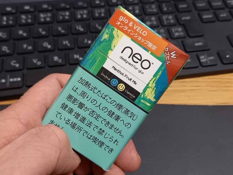 ネオ・メンソール・フルーツ・ミックス・スティック手持ち