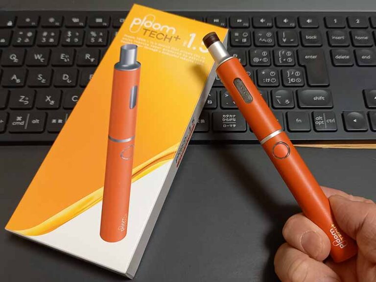 実機レビュー】プルームテックプラス1.5を吸ってみた感想。進化 