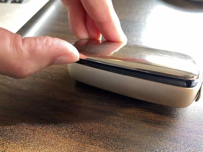 プルームX 点滅