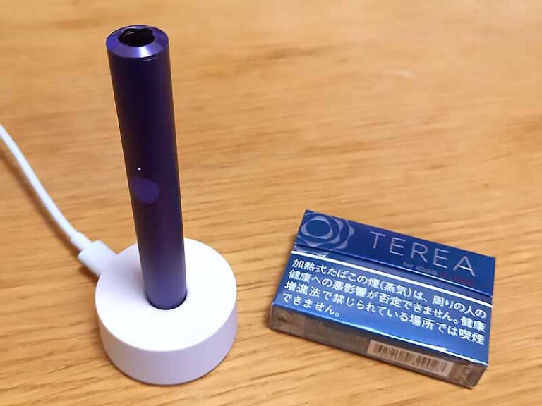 アイコスイルマ用 ホルダーチャージングドックを使ってみた！室内使用 