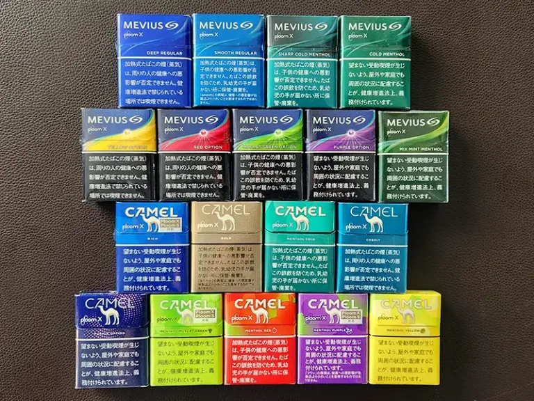 プルームXスティックたばこフレーバー全種類正面