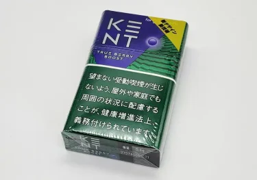 ケントトゥルーベリーメンソール新パッケージ