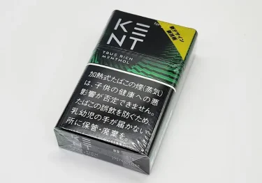 ケントトゥルーリッチメンソール新パッケージ