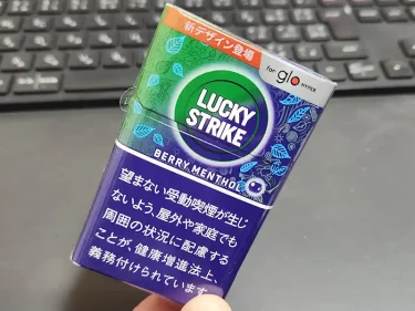 ラッキーストライクベリーメンソールキャッチ