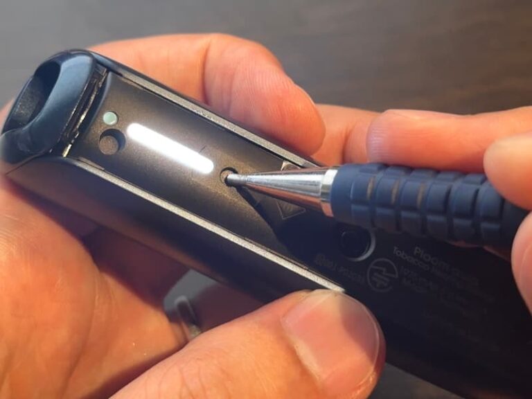 プルームオーラ　リセット方法