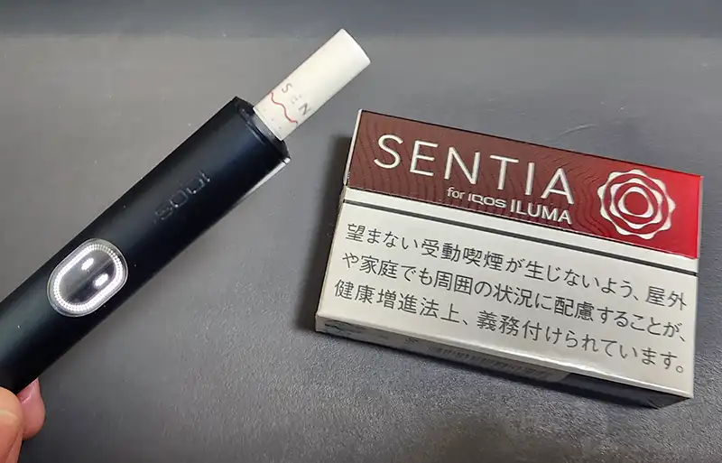 ほろ苦チェリー味！センティア アイシー レッドを吸ってみたレビュー
